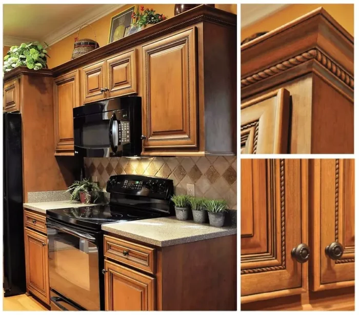 solid wood cabinet refacing