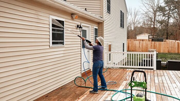 Power Wash Your Home’s Exterior