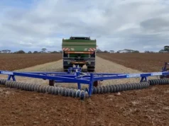 Farmer Save Money With a Patented Disc Chain System