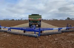 Farmer Save Money With a Patented Disc Chain System