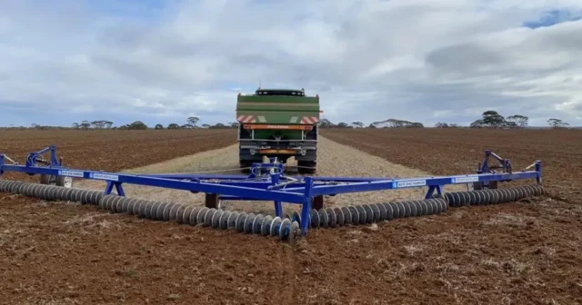 Farmer Save Money With a Patented Disc Chain System