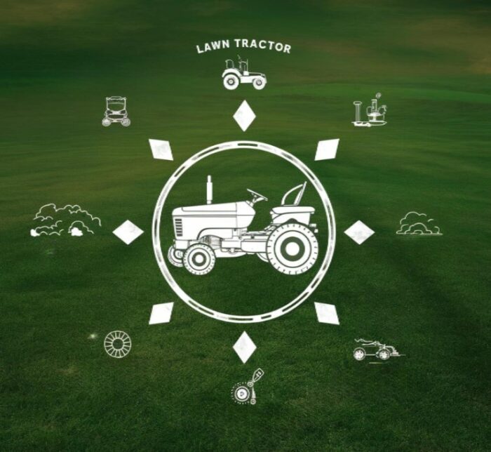 lawn tractor