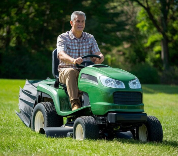 lawn tractor